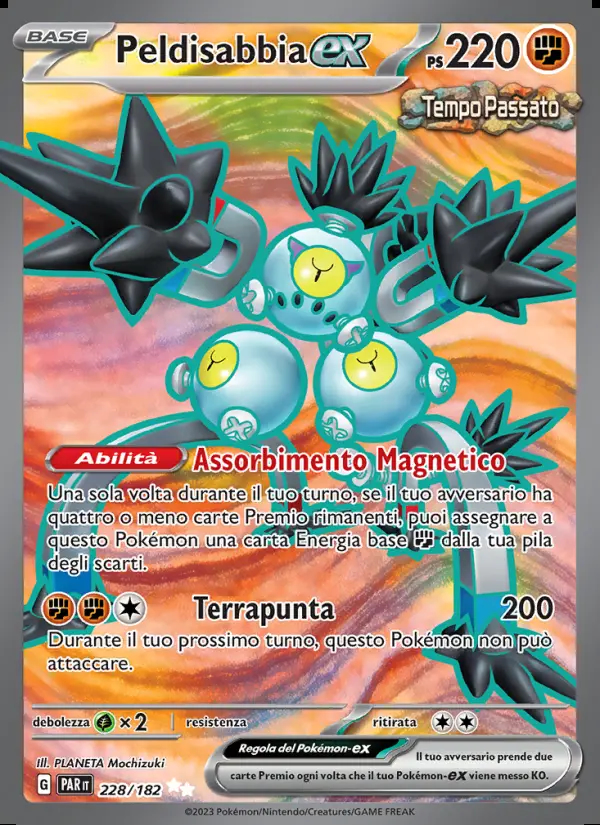 Image of the card Peldisabbia-ex