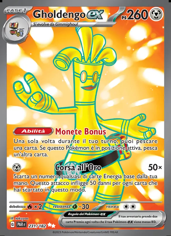 Image of the card Gholdengo-ex