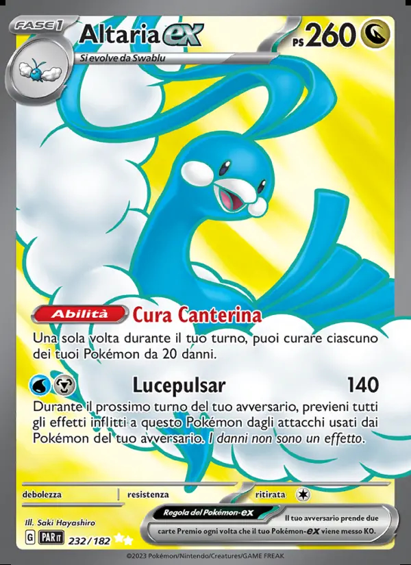 Image of the card Altaria-ex