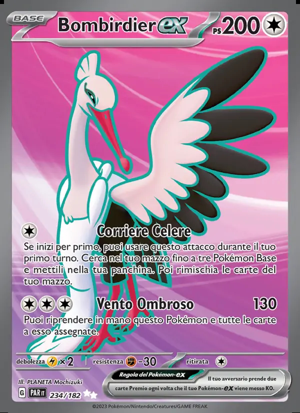 Image of the card Bombirdier-ex