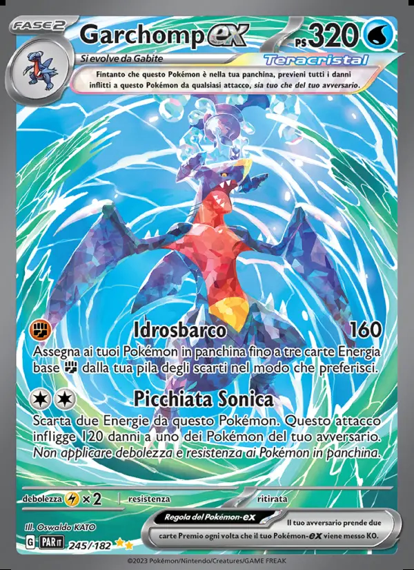 Image of the card Garchomp-ex