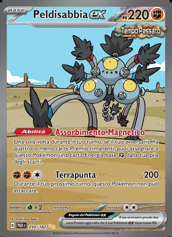 Image of the card Peldisabbia-ex