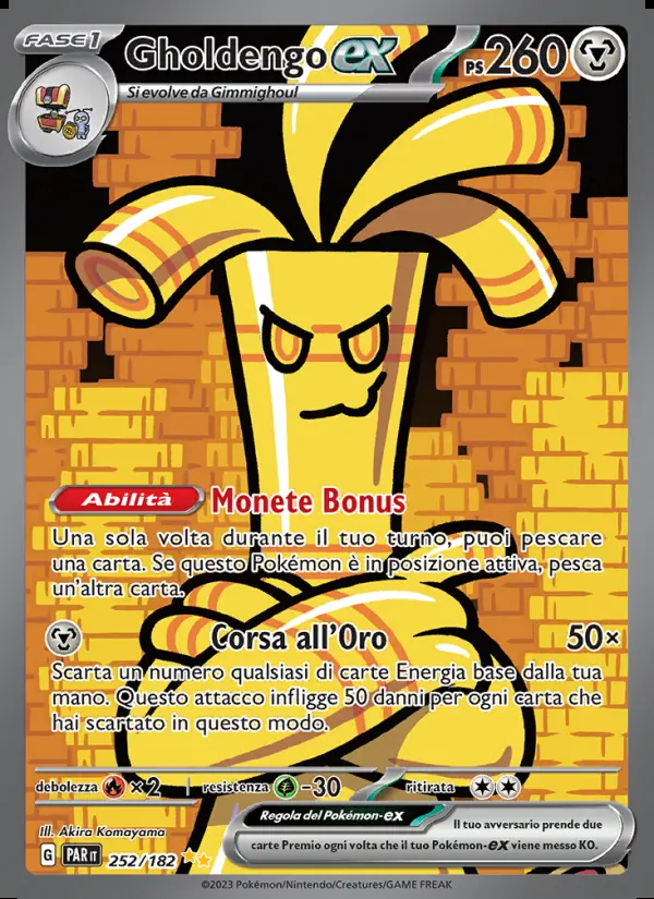 Image of the card Gholdengo-ex