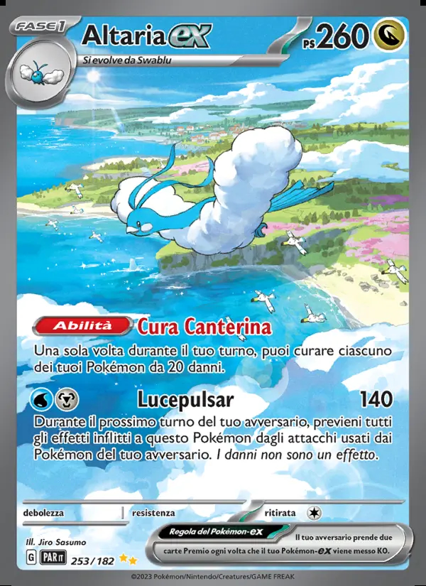 Image of the card Altaria-ex