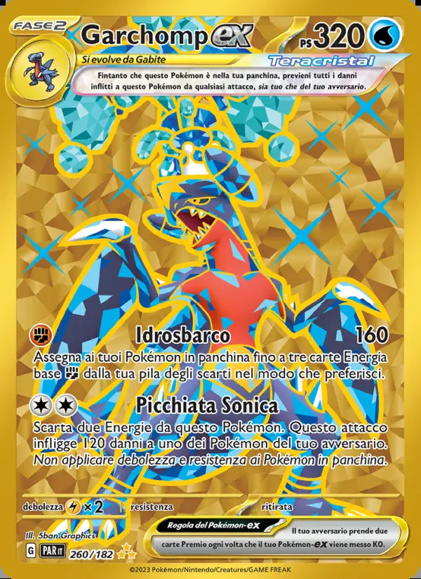 Image of the card Garchomp-ex