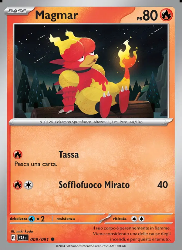 Image of the card Magmar