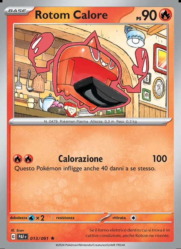 Image of the card Rotom Calore