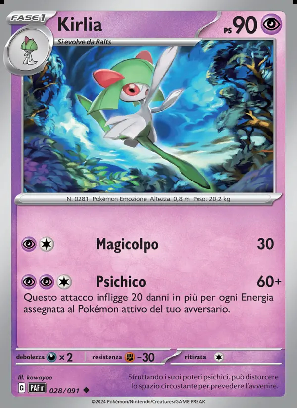 Image of the card Kirlia