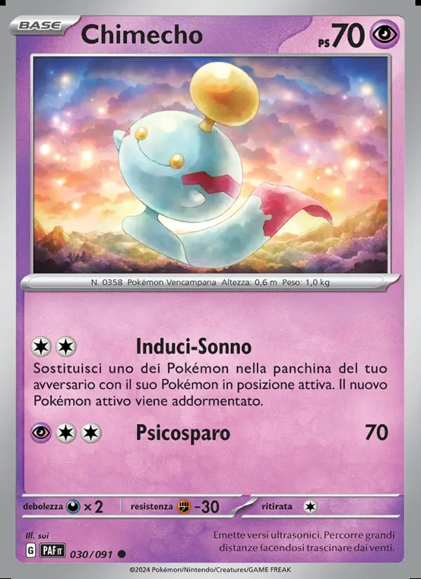 Image of the card Chimecho