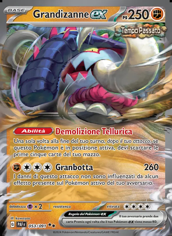 Image of the card Grandizanne-ex