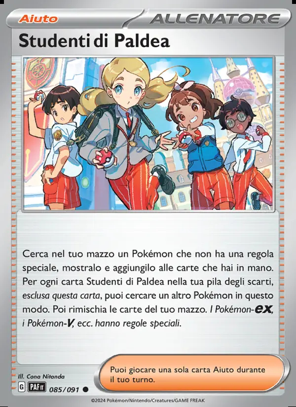 Image of the card Studenti di Paldea