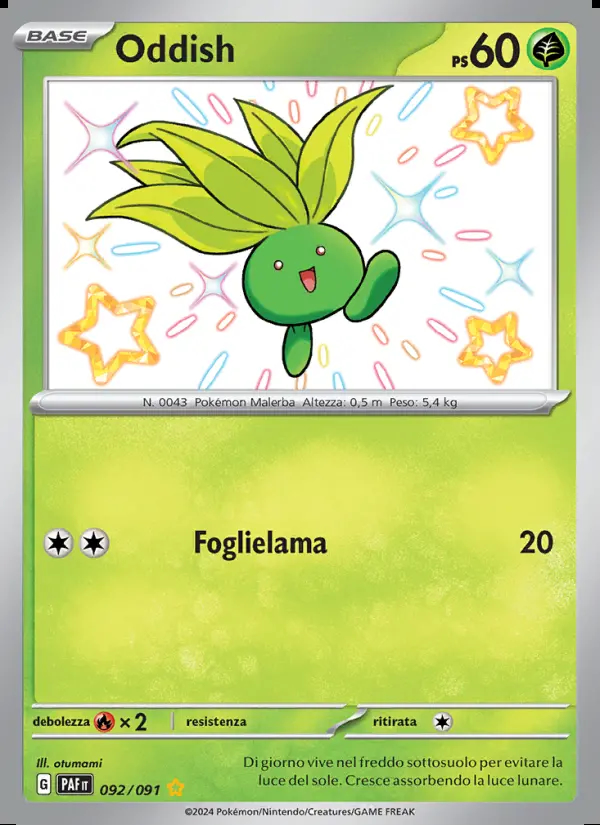 Image of the card Oddish