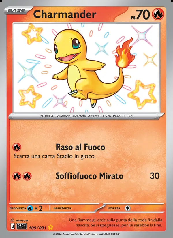 Image of the card Charmander