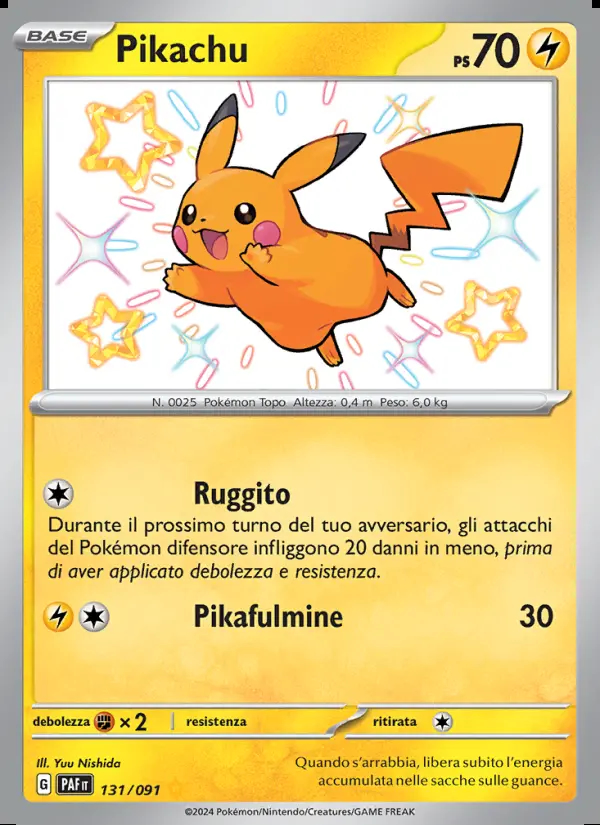 Image of the card Pikachu