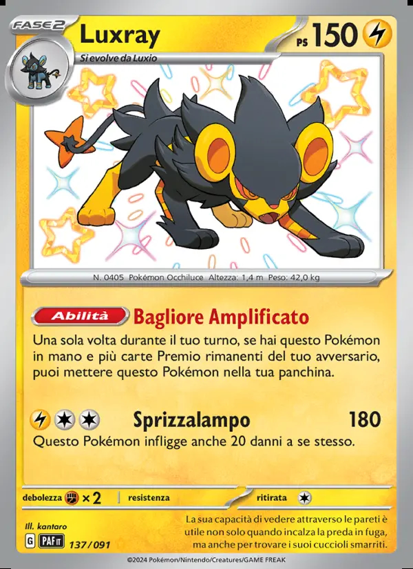 Image of the card Luxray