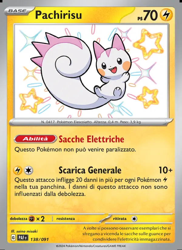 Image of the card Pachirisu