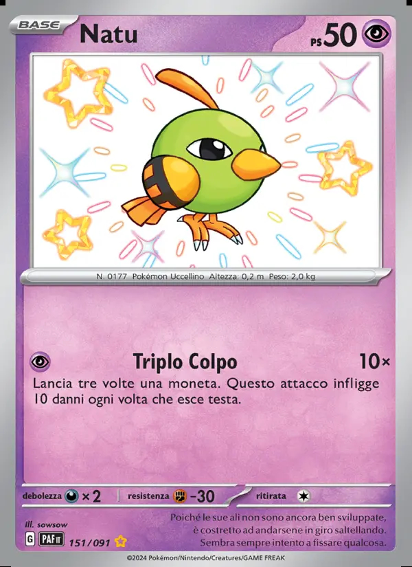 Image of the card Natu