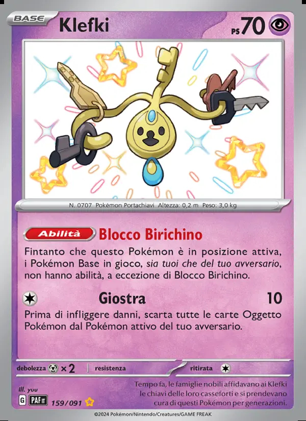 Image of the card Klefki