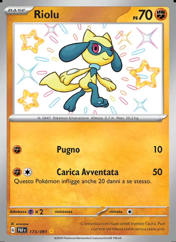 Image of the card Riolu