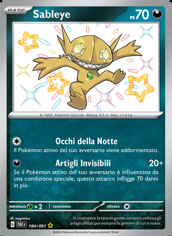 Image of the card Sableye