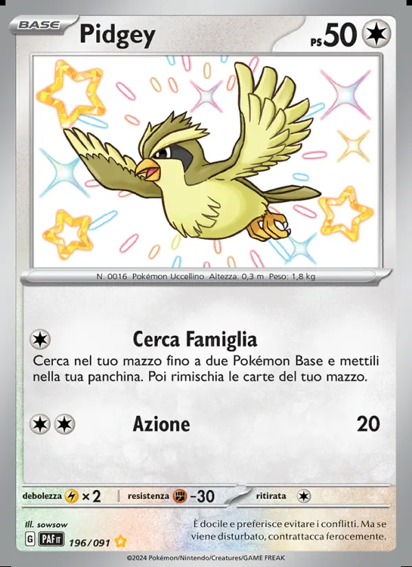 Image of the card Pidgey