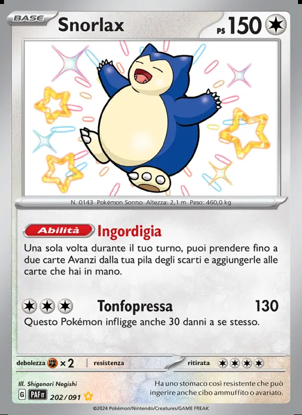 Image of the card Snorlax