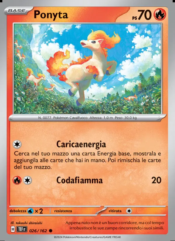 Image of the card Ponyta