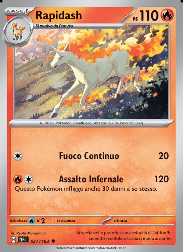 Image of the card Rapidash