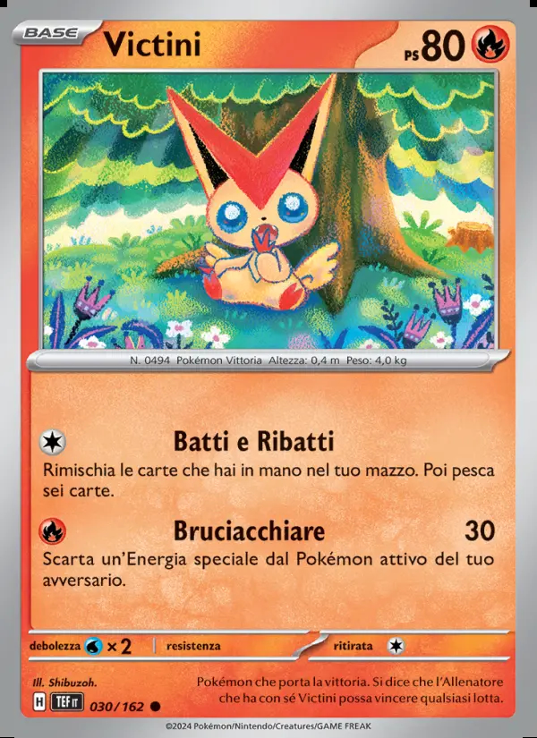 Image of the card Victini