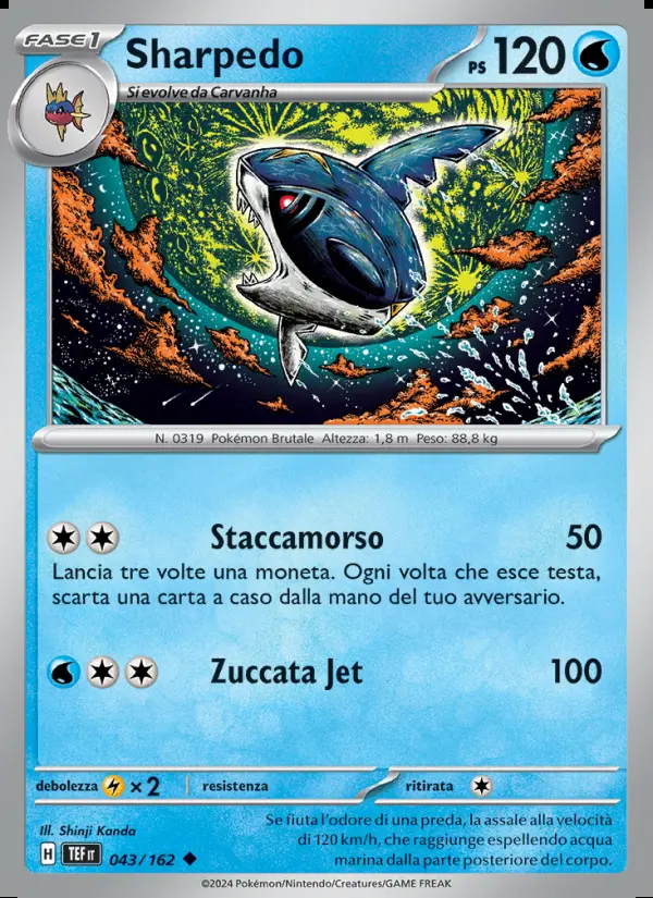 Image of the card Sharpedo