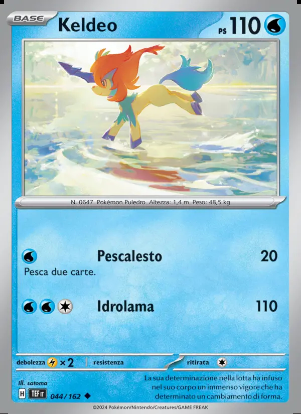 Image of the card Keldeo