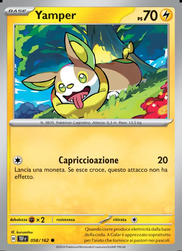 Image of the card Yamper