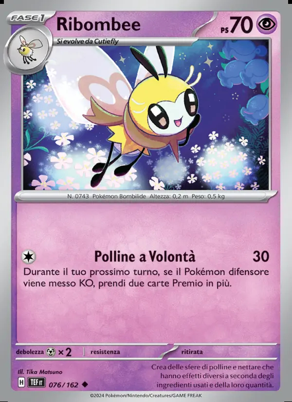 Image of the card Ribombee