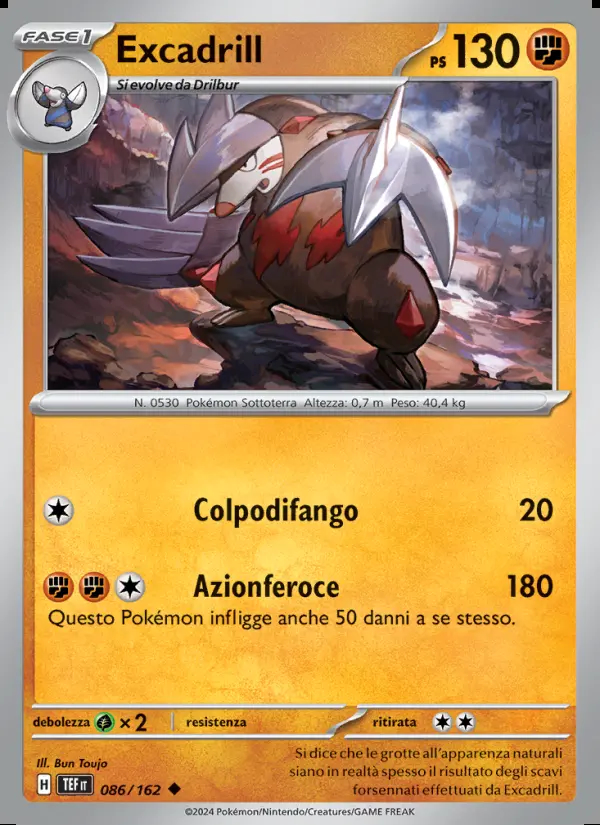 Image of the card Excadrill