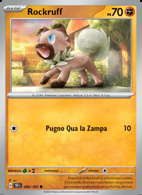 Image of the card Rockruff