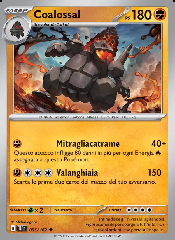 Image of the card Coalossal