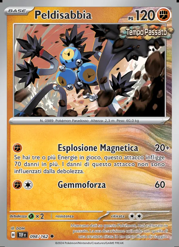 Image of the card Peldisabbia