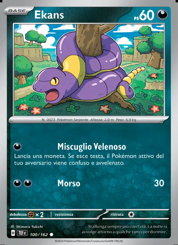 Image of the card Ekans