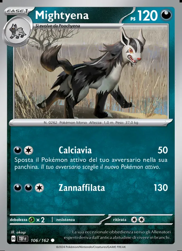 Image of the card Mightyena