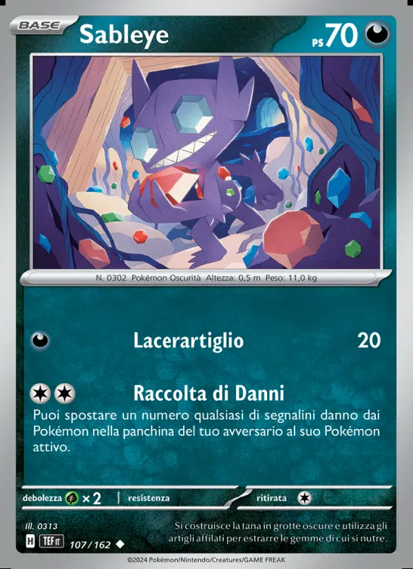 Image of the card Sableye