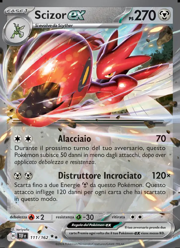 Image of the card Scizor-ex