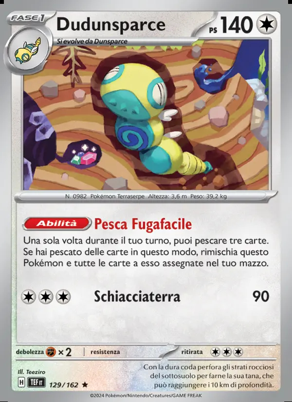 Image of the card Dudunsparce