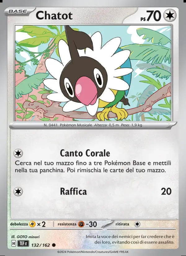 Image of the card Chatot