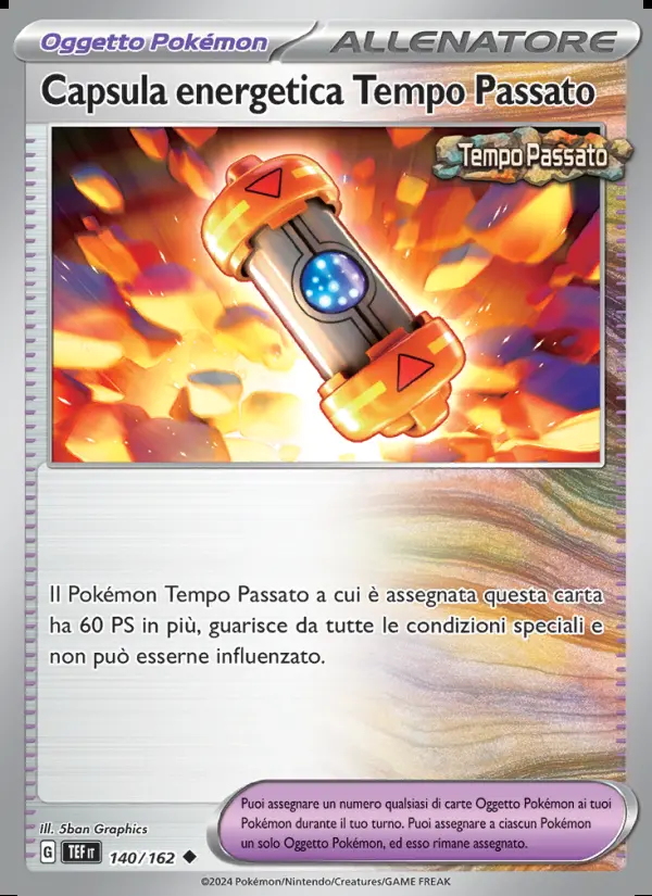 Image of the card Capsula energetica Tempo Passato