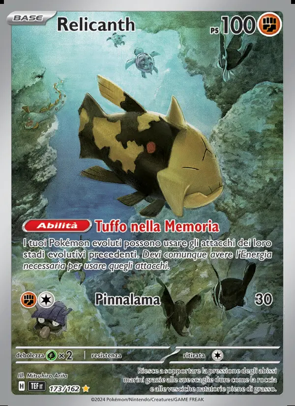 Image of the card Relicanth