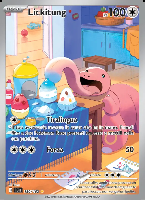 Image of the card Lickitung