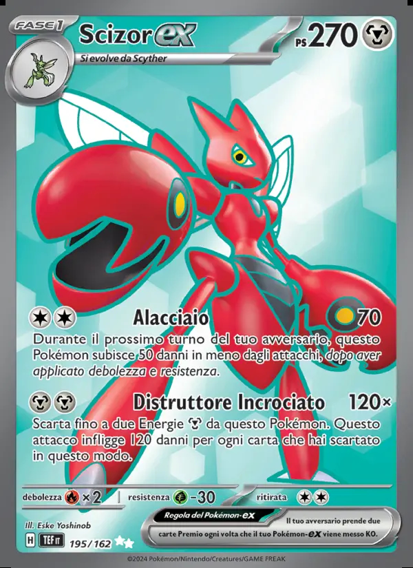 Image of the card Scizor-ex