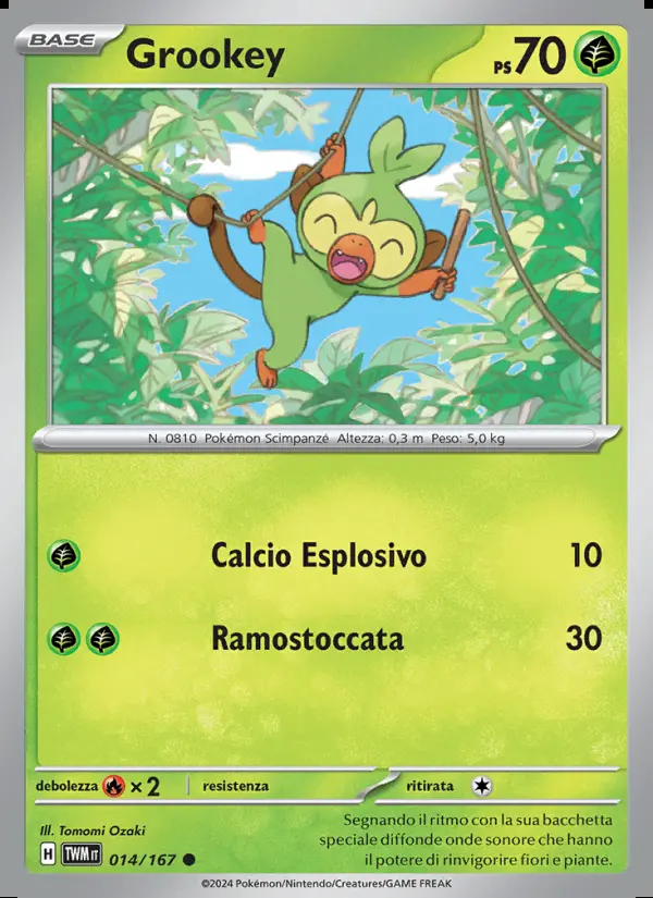 Image of the card Grookey