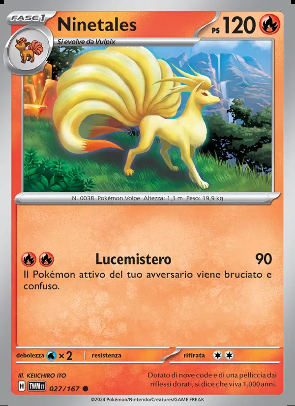 Image of the card Ninetales