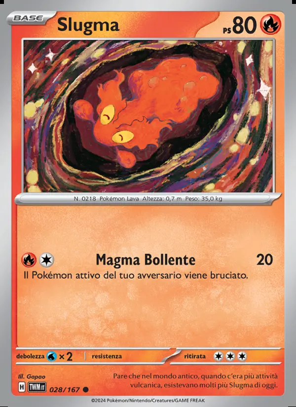 Image of the card Slugma